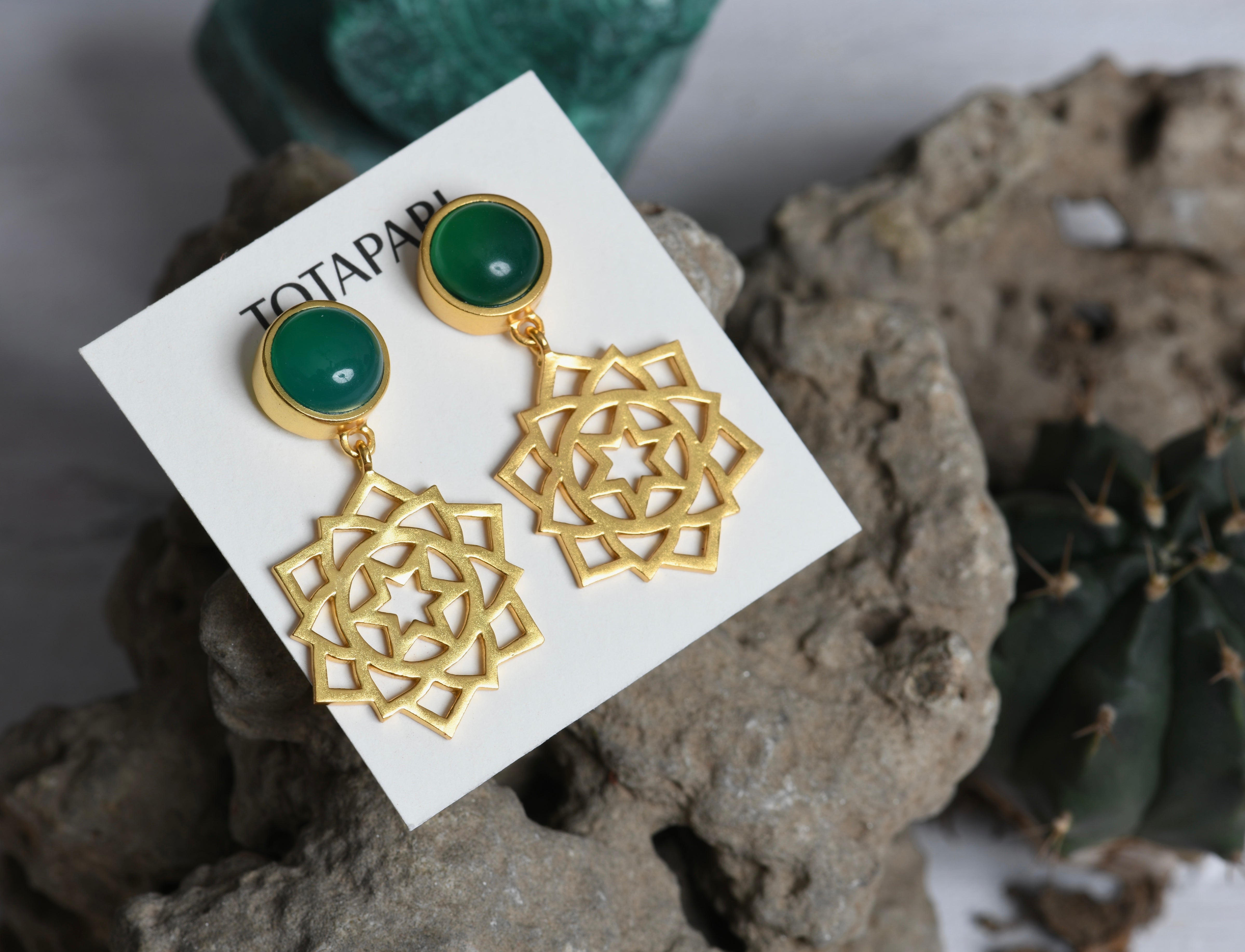 Heart Chakra Earrings