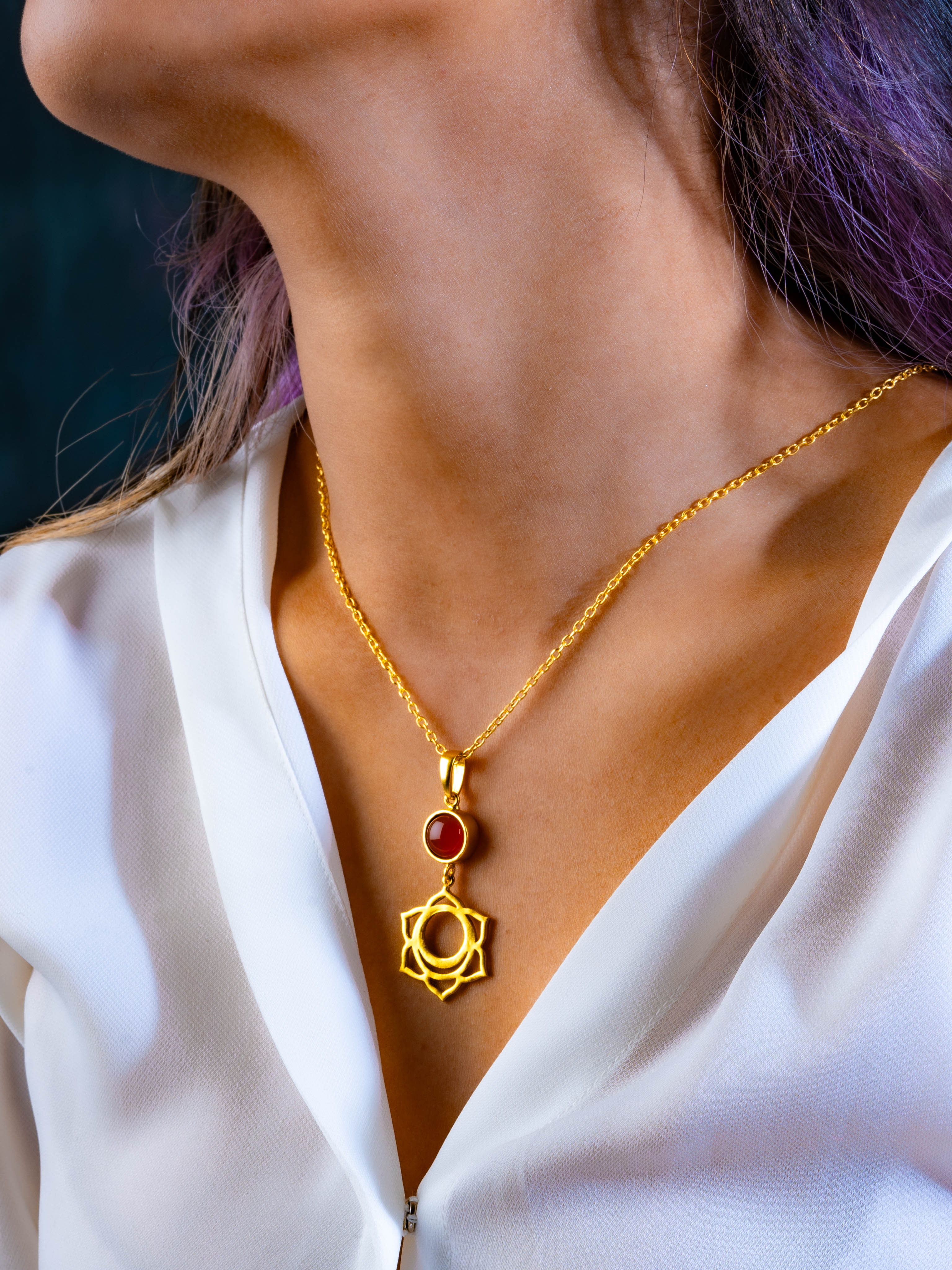 Sacral Chakra Necklace