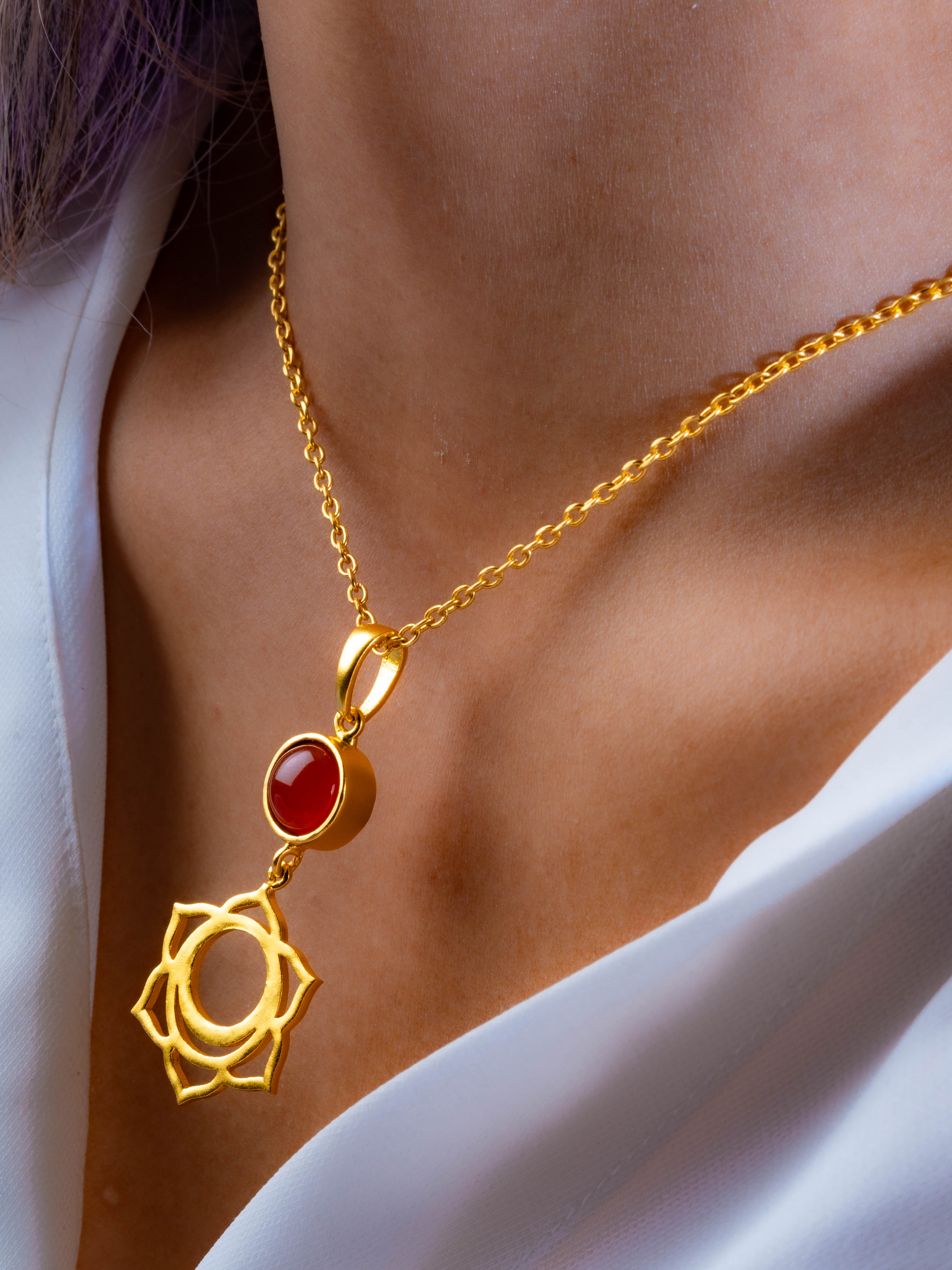 Sacral Chakra Necklace