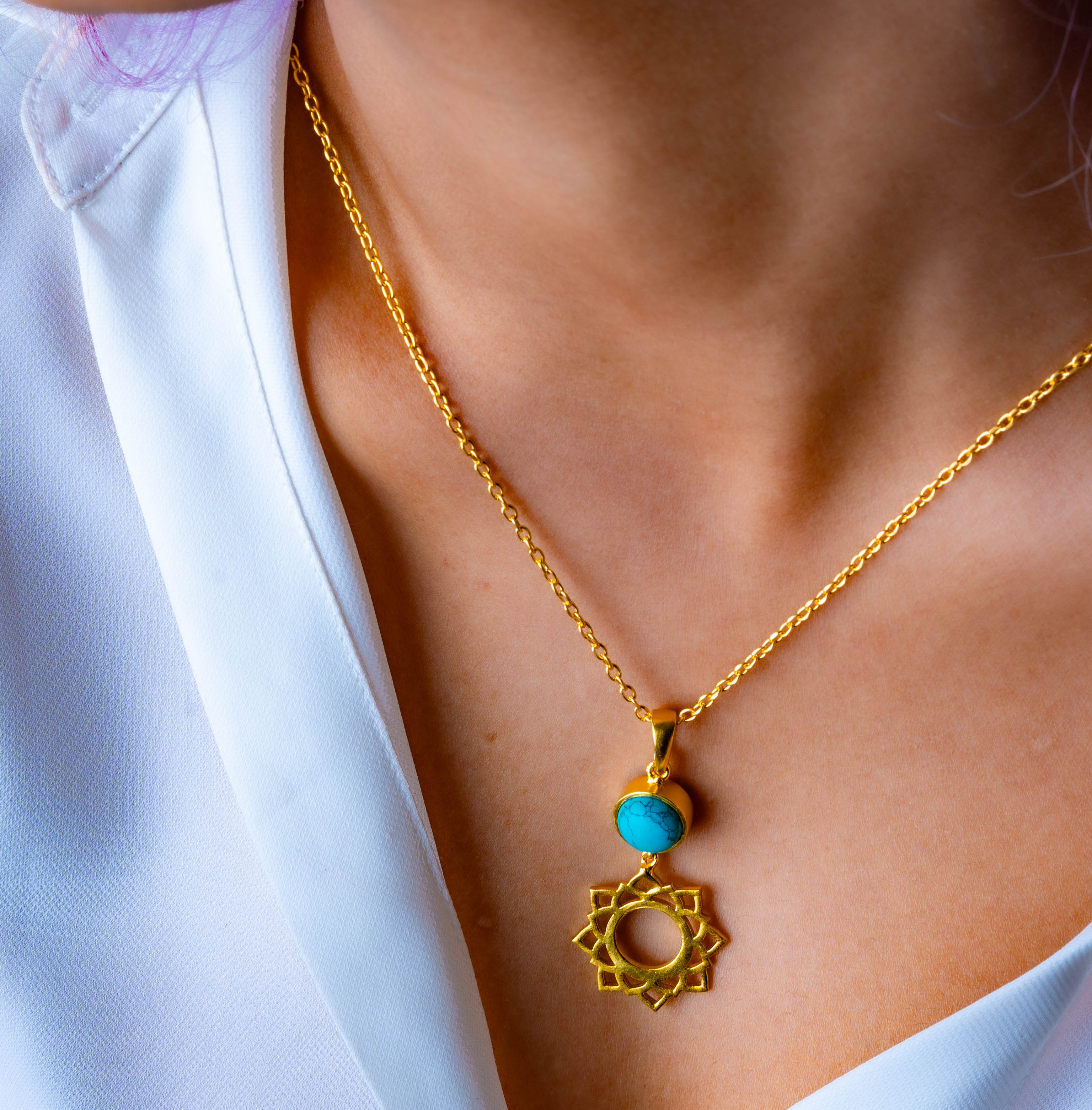 Vishuddhi Chakra Necklace