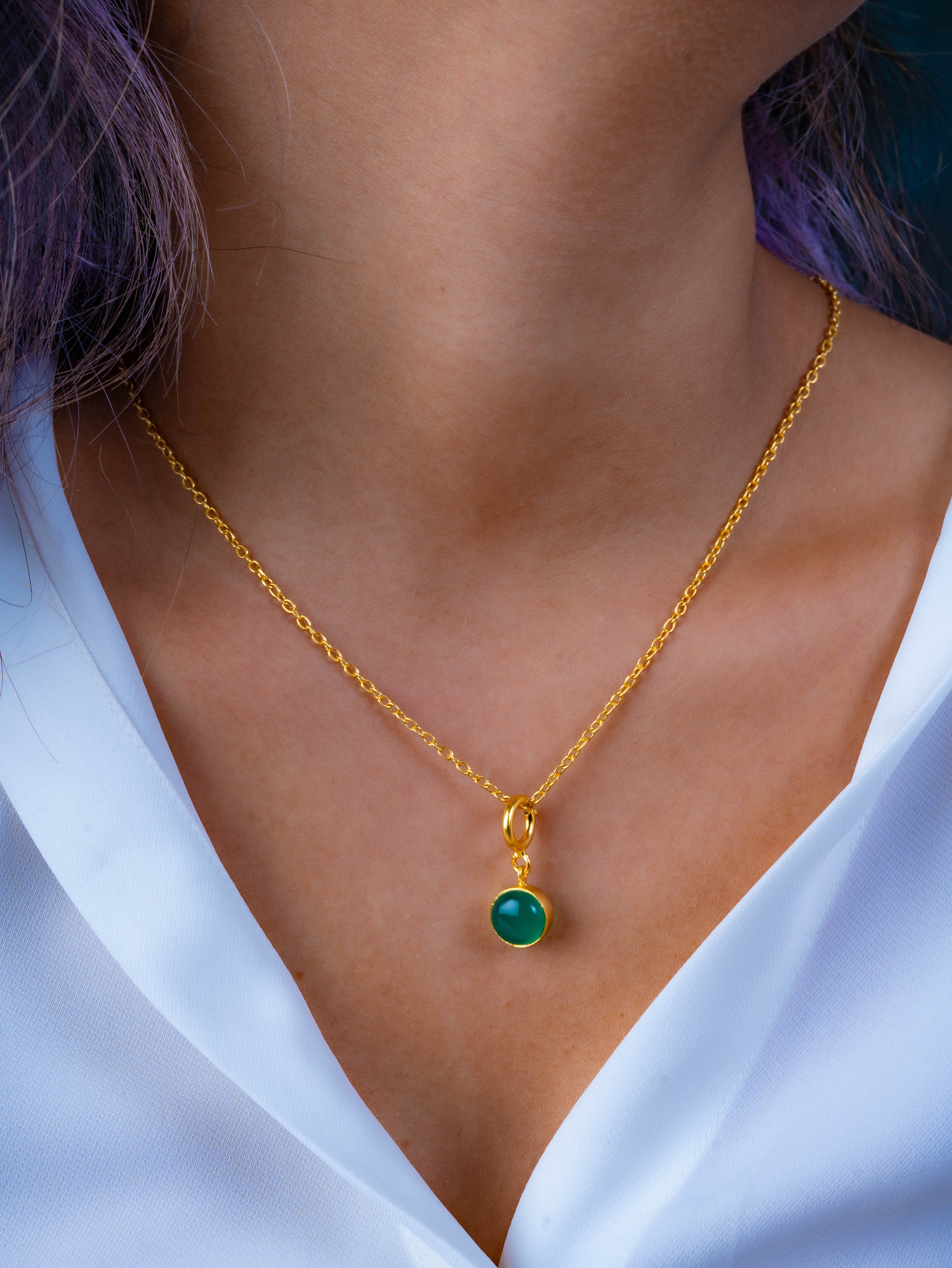 Heart Chakra Charm Necklace