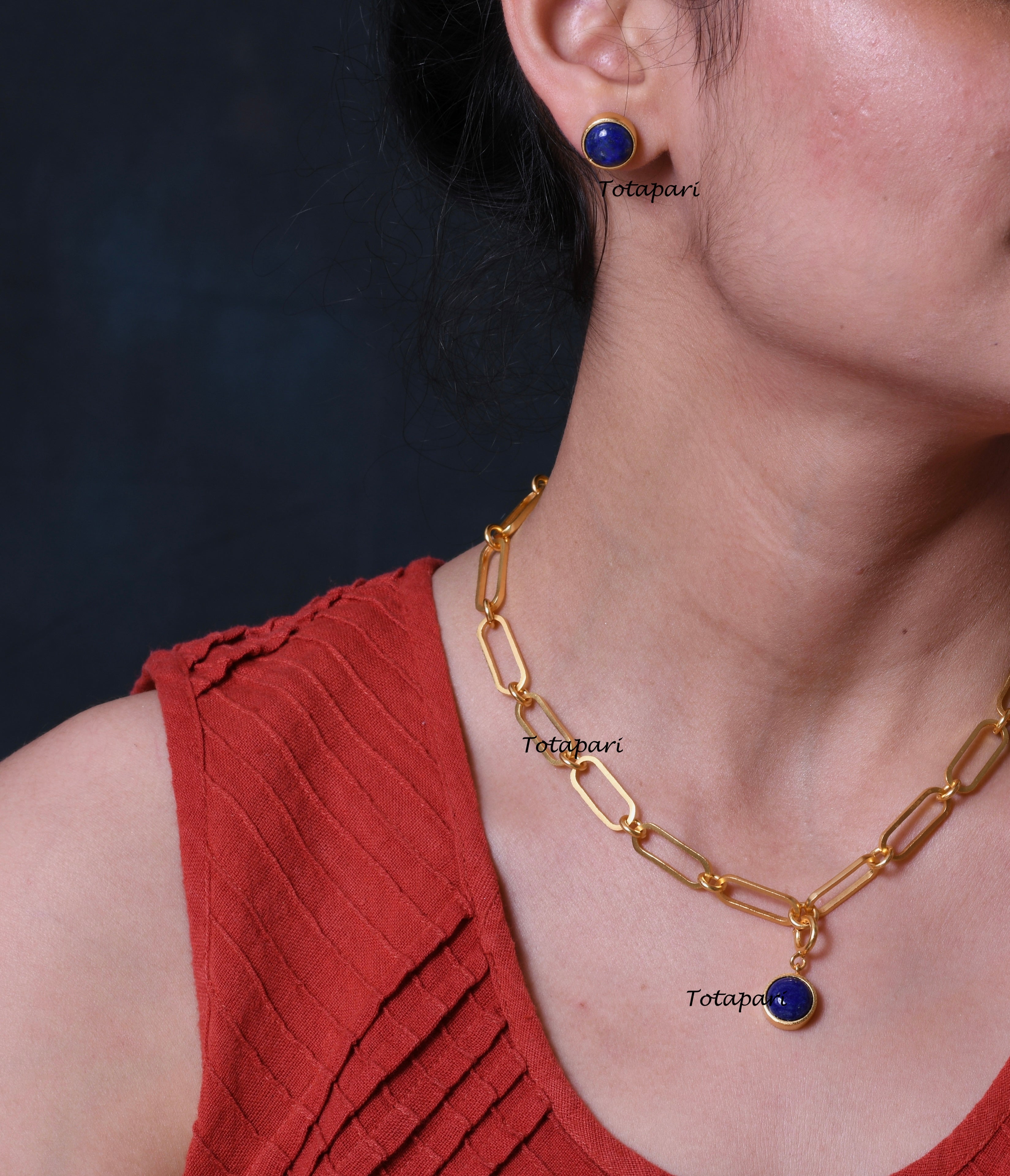 Third Eye Chakra Linked Necklace
