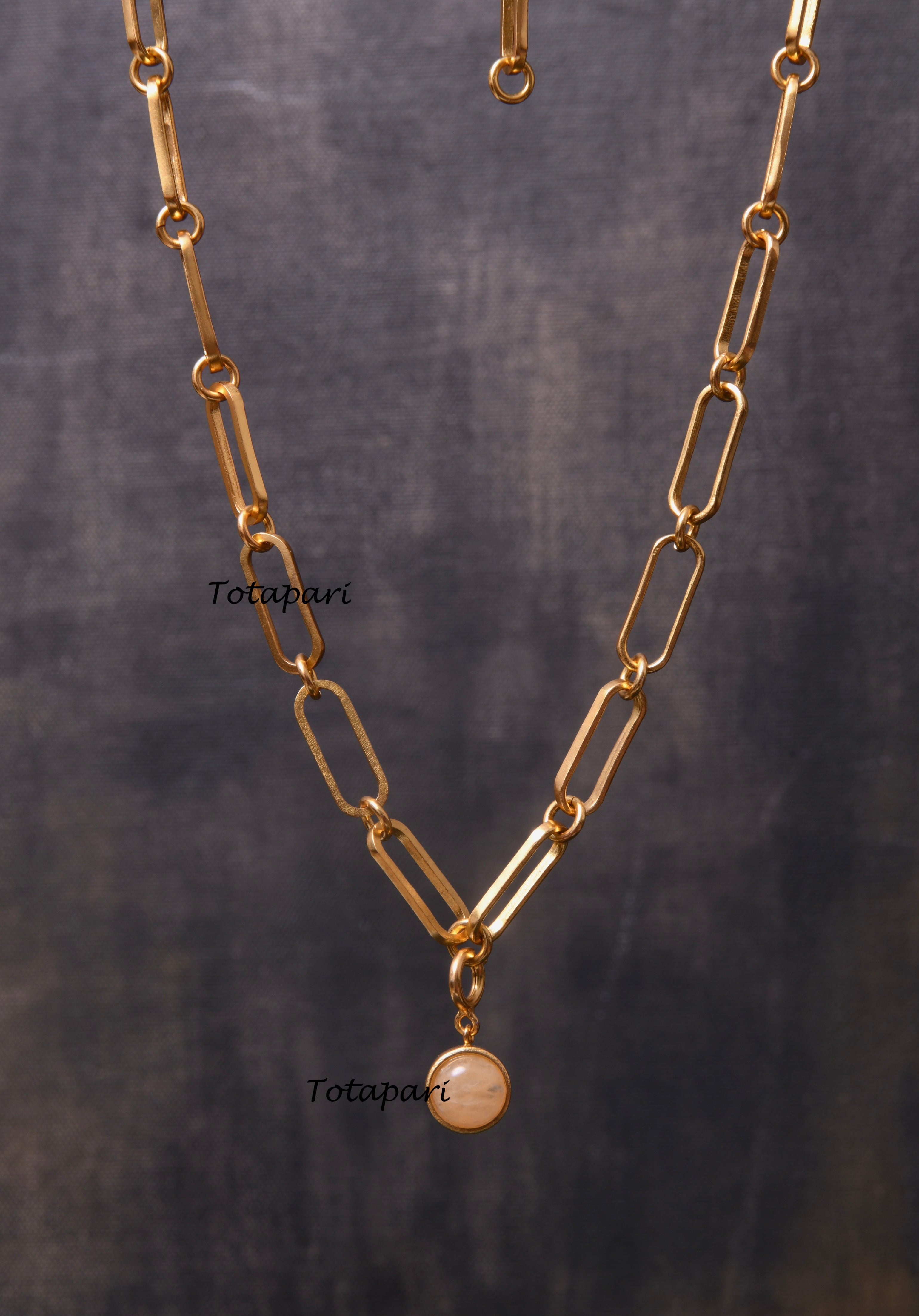Manipura Chakra Linked Necklace