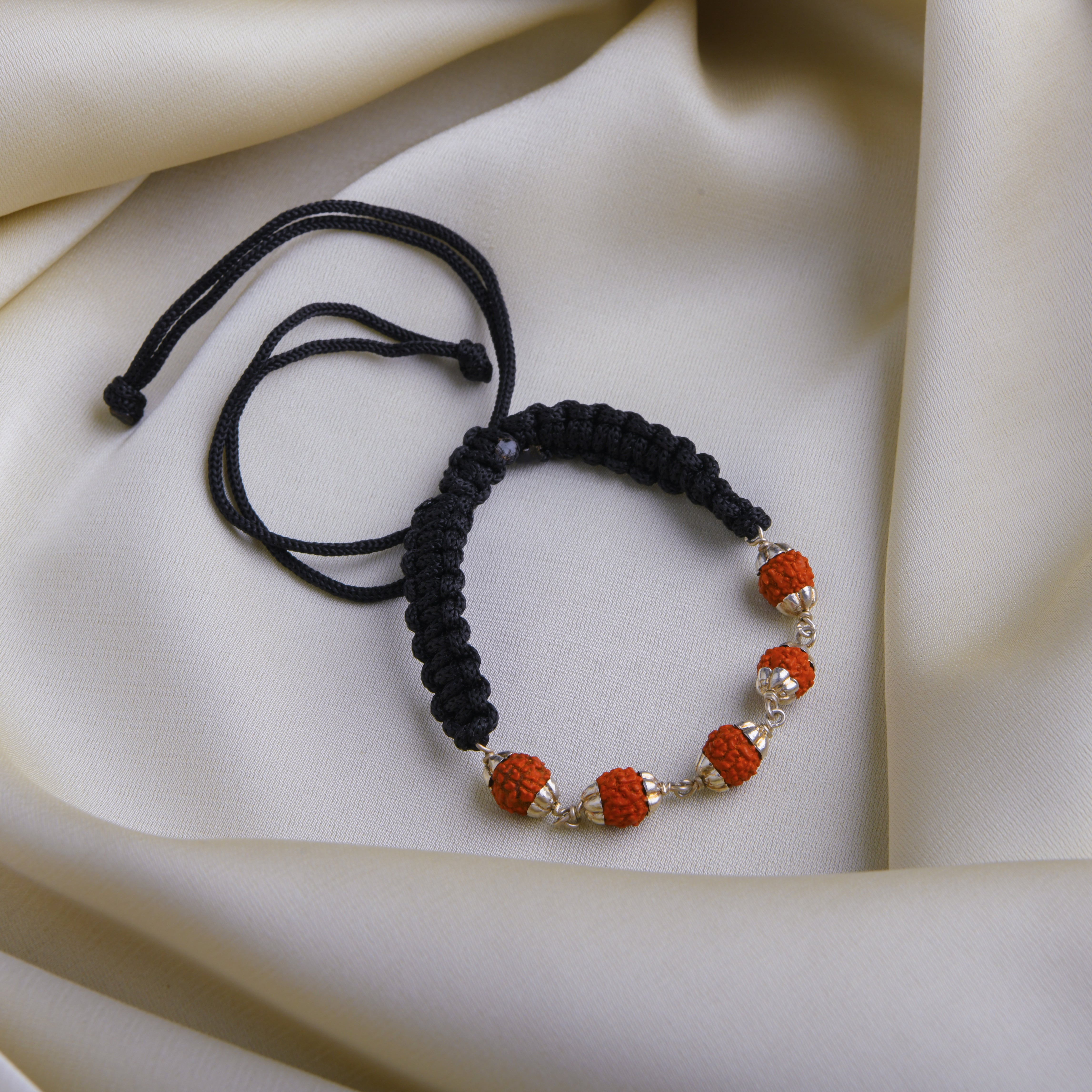 Rudraksha Black Thread Power Bracelet