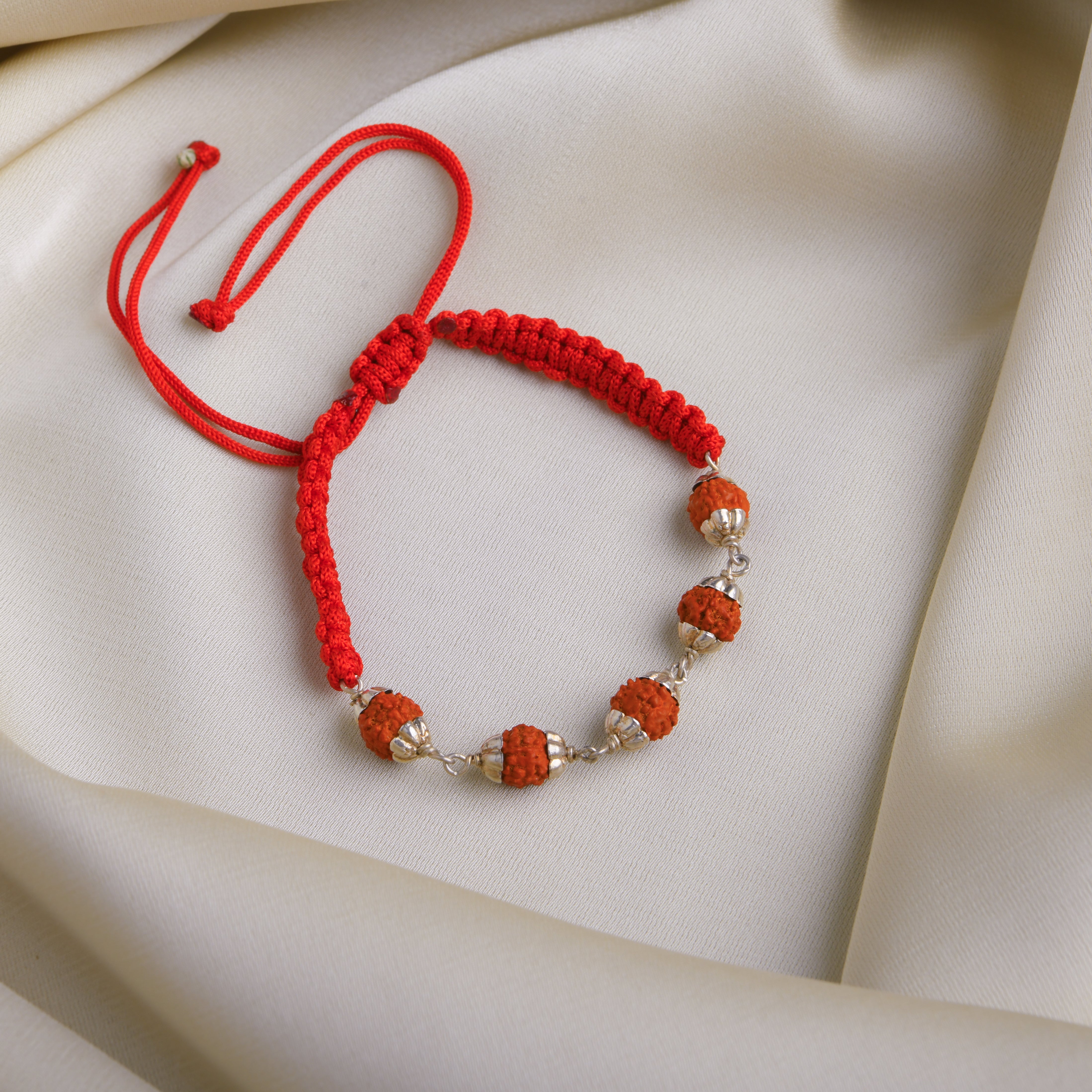 Rudraksha Red Thread Power Bracelet