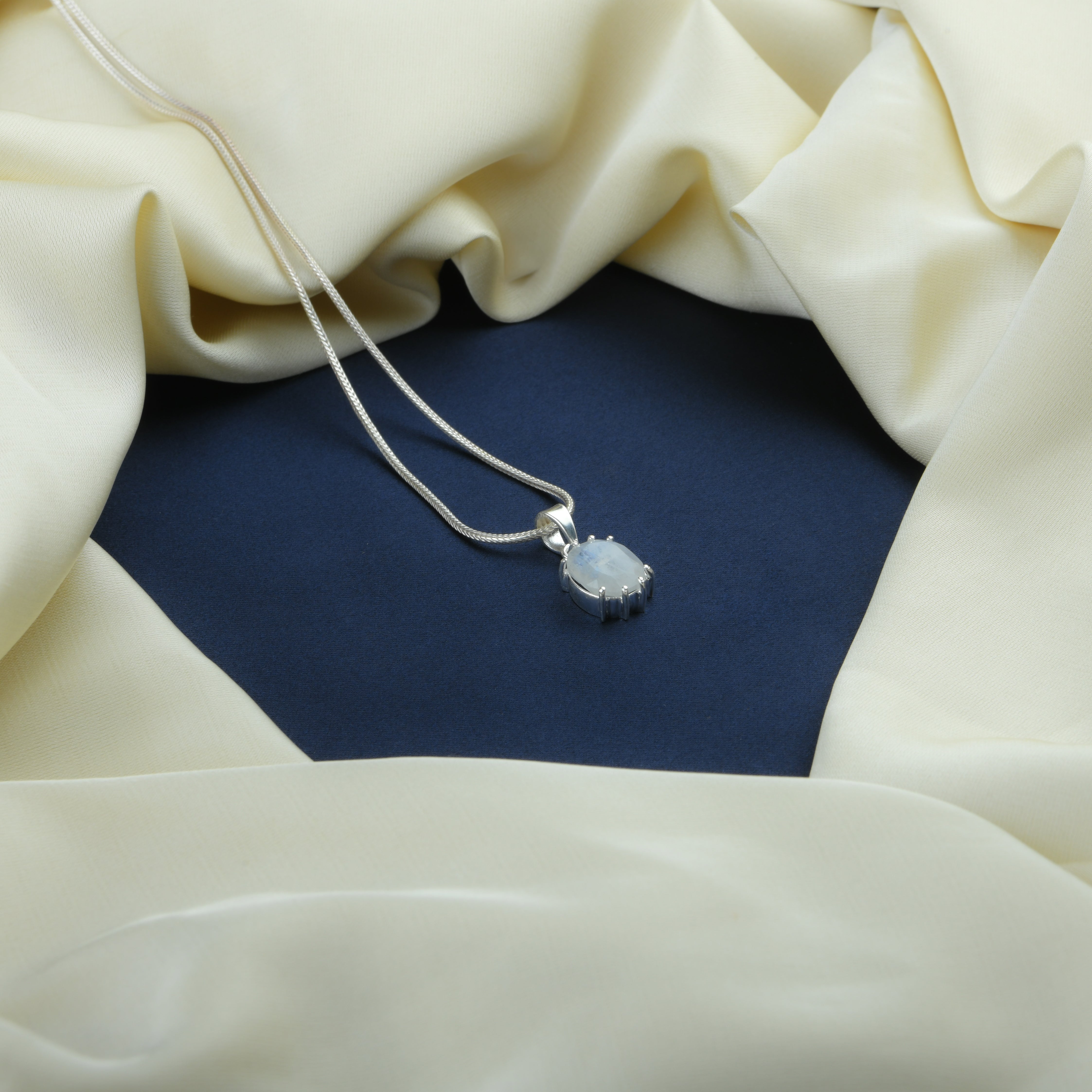 Moonstone Chakra Necklace