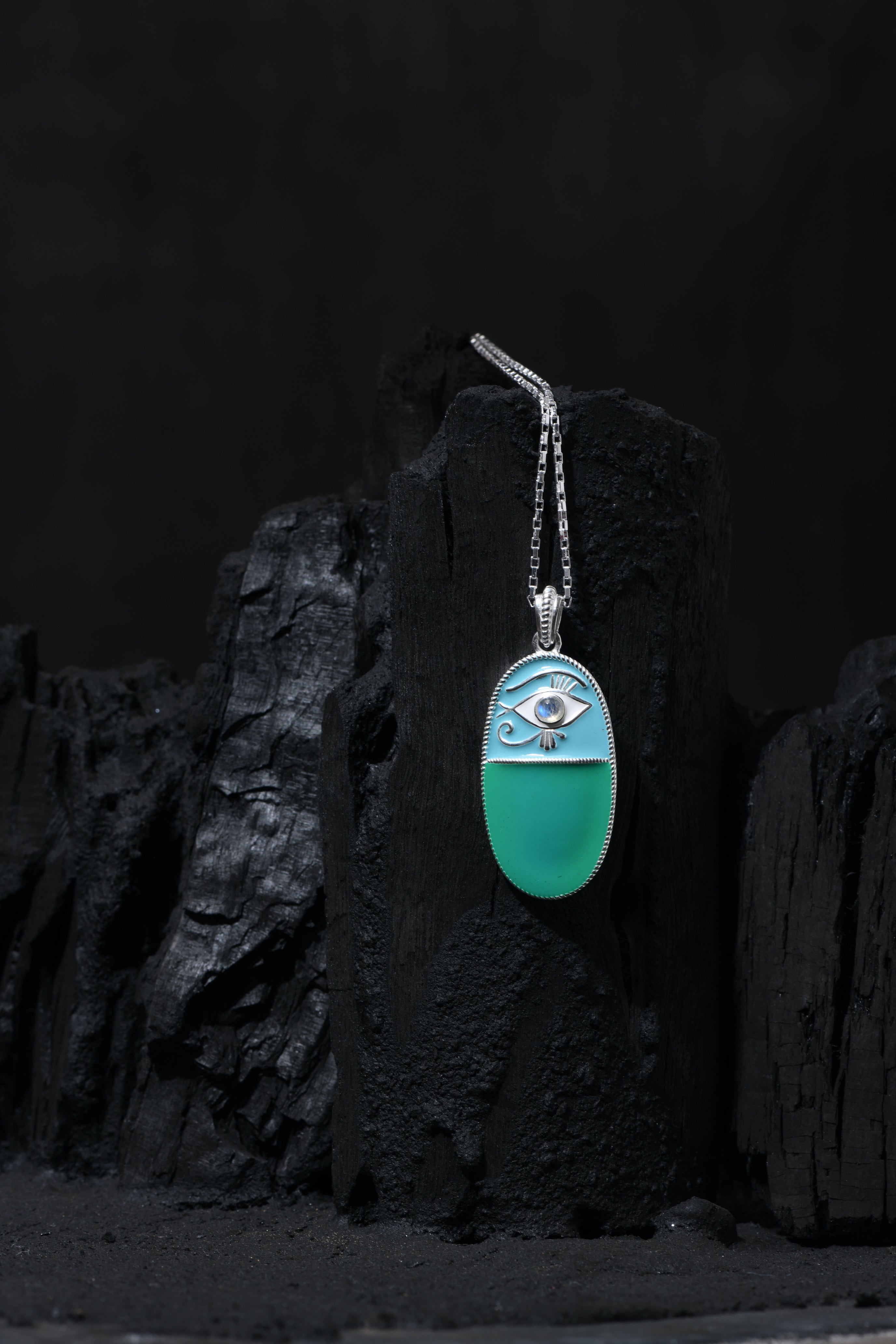 Evil Eye Pendant in 925 Silver