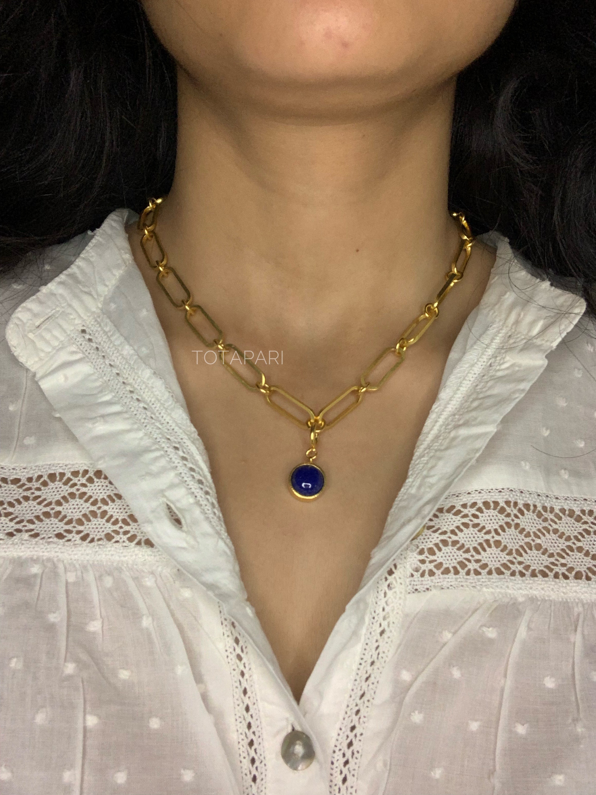 Third Eye Chakra Linked Necklace